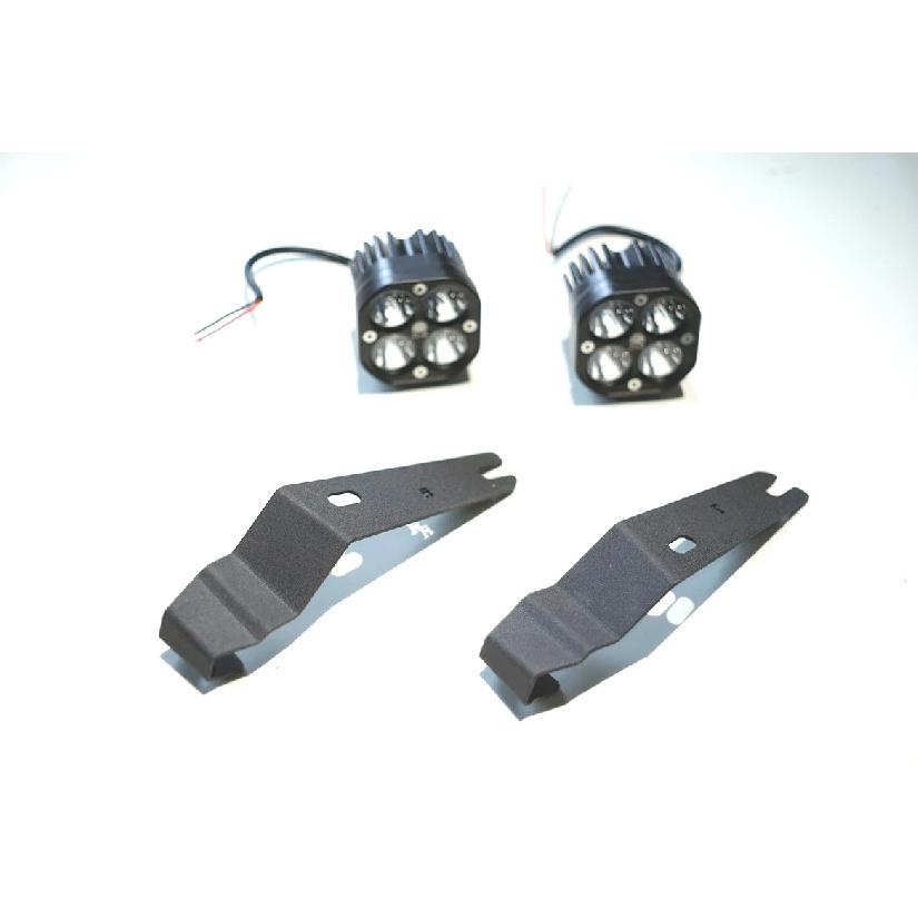 Bonnet Spotlight Modification For Nissan Patrol Y60 Hood Decoration Lights Y60 Off-road Lighting Accessories 1997~2004
