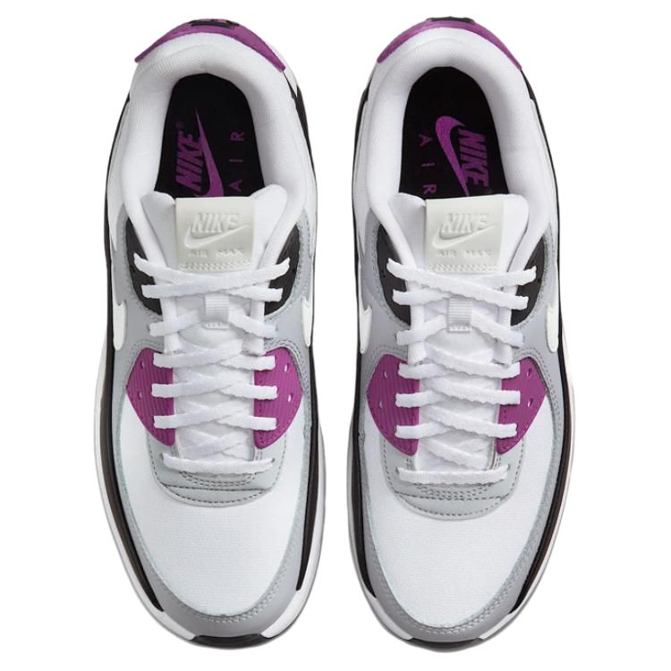Nike Air Max 90 LV9 Bold Berry Wolf Grey Women Sneakers White Photon-Dust FD4328-109