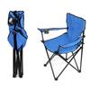 Camping Chair - Blue - 130 Kg - Dimensions 50x50x80 Cm - Waterproof Fabric