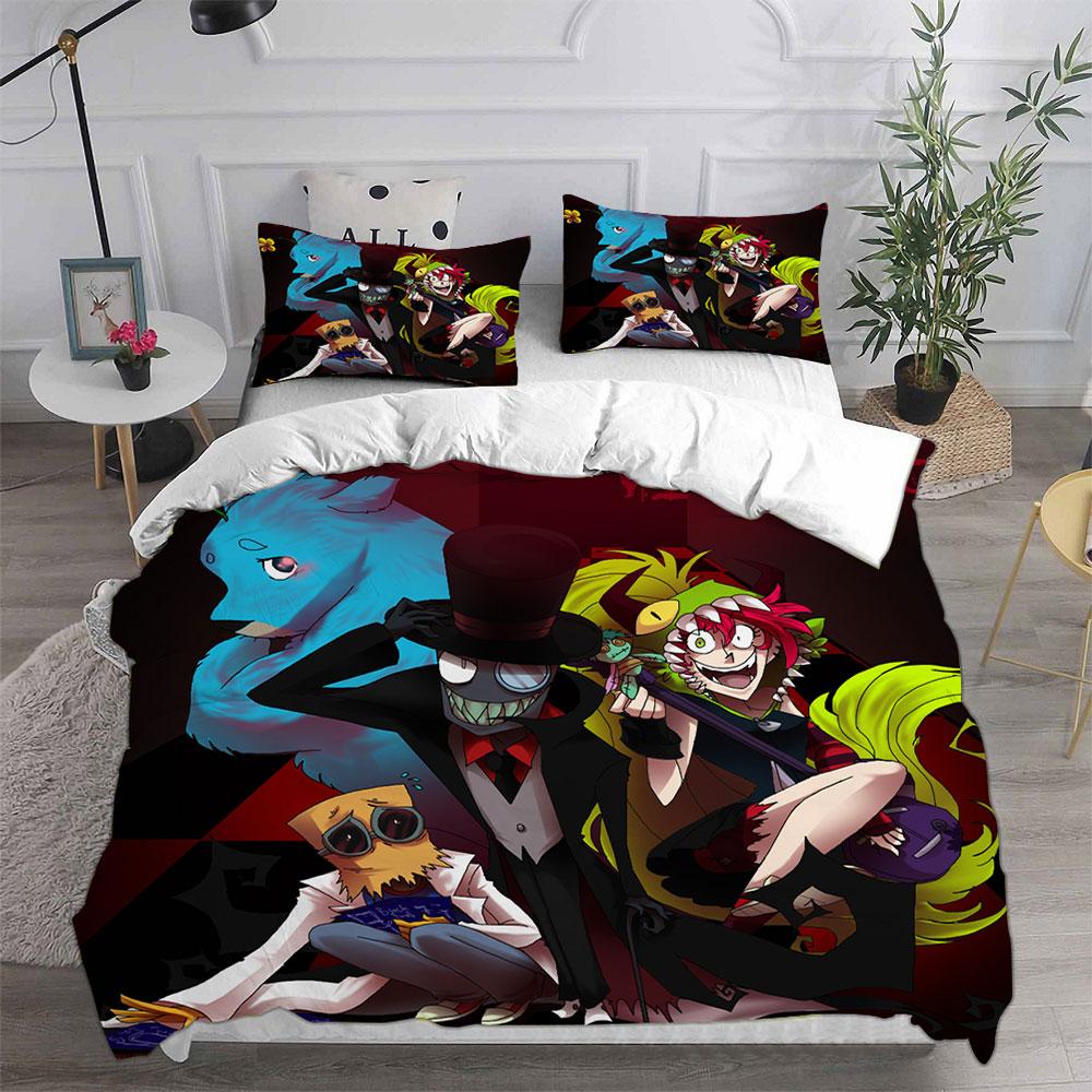 Game Villainous Bedding Sets Quilt Bed Cover Comforter Duvet Cover Pillow Case 2-3 Pieces Sets Single Double Large Size