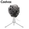 Music Studio Equipment Outdoor Artifical Fur Windscreen Condenser Microphone Cover Muff Windscreen for Blue Snowball