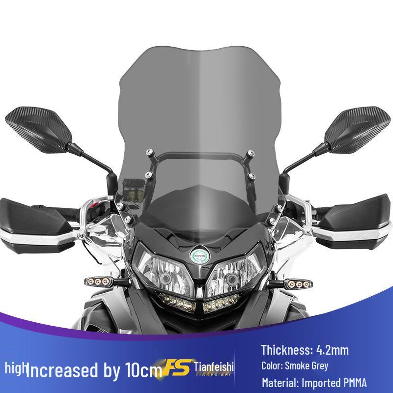 Аксессуар: Повышенное ветровое стекло для Benelli Jinpeng TRK502/502X