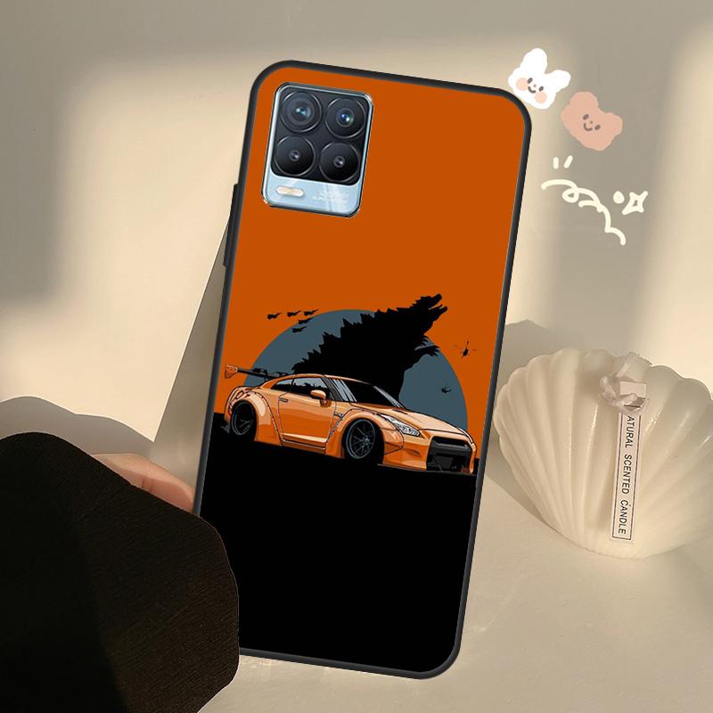 Спортивный автомобиль JDM Tokyo Drift для Realme 8 9 Pro Plus GT Neo 2 GT Master 9i 8i, чехол для телефона OnePlus 9 10 Pro 9R Nord2
