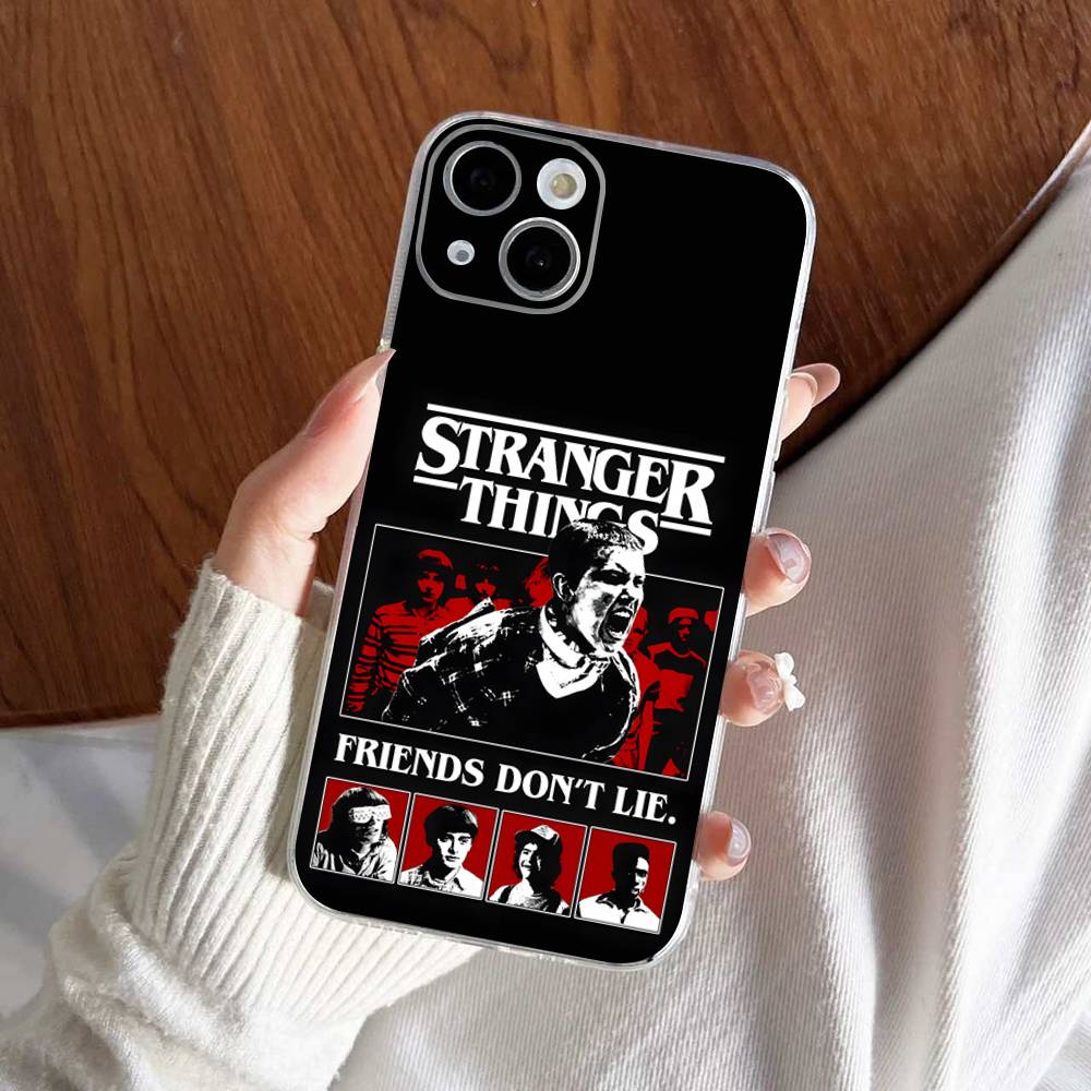 Горячий чехол для телефона S-Stranger T-Things для IPhone 17 16 14 11 12 13 15 Pro Max 14 Plus 17 Air Cover