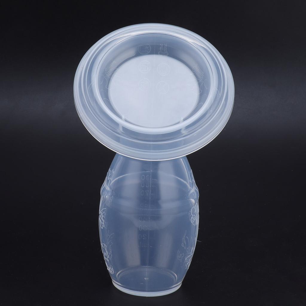 Новый модный пищевой силиконовый ручной насос для кормления грудью, бутылочка-коллектор, прозрачный