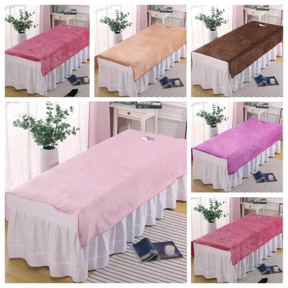 С отверстием для лица Покрывало для СПА-кровати Удобное Покрывало для массажного стола для салонов красоты