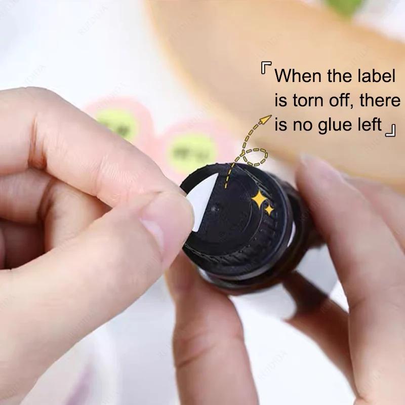 Niimbot M2/M3/B32/Z401 Color Label Printing Paper Thermal Transfer Fixed Asset Barcode Self-adhesive Circular Stickers