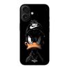 Чехол - Nike - Iphone 16 - Черный - Мягкий - Рисунок Дональда