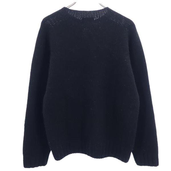 INVERALLAN Свитер с длинным рукавом из британской шерсти 40 Вязаное изделие серии Black Мужской Б/у