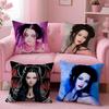 American Sexy Singer Evanescence AAmy Lee Cushion Cover Pillow Case Soft Skin Friendly Fabric  Concealed Zipper