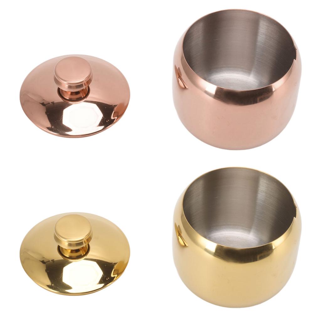 Горшок для приправ из нержавеющей стали с золотыми приправами, контейнер для специй, соли, сахара, перца, органайзер для хранения банок