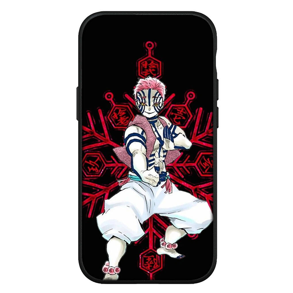 Чехол для iPhone 17 16 15 Xiaomi Poco Redmi Note 14 13 12 Pro Max 9 16e Samsung Galaxy S25 S24 S23 OPPO Huawei Мультяшный Клинок, рассекающий демонов Аказа Чехол для телефона