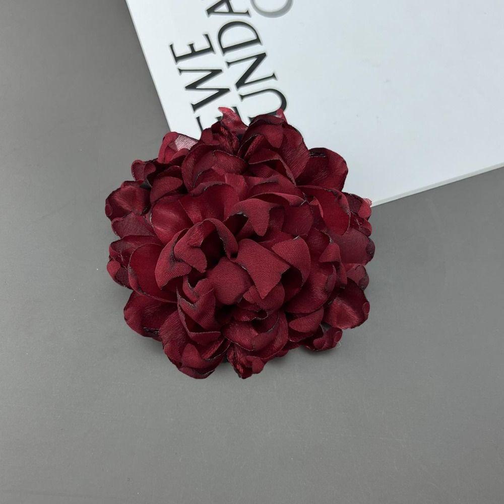 Handmade Large Flower Brooch Multi-layer Suit Sweater Coat Brooches Wholesale Collar Flower Party
