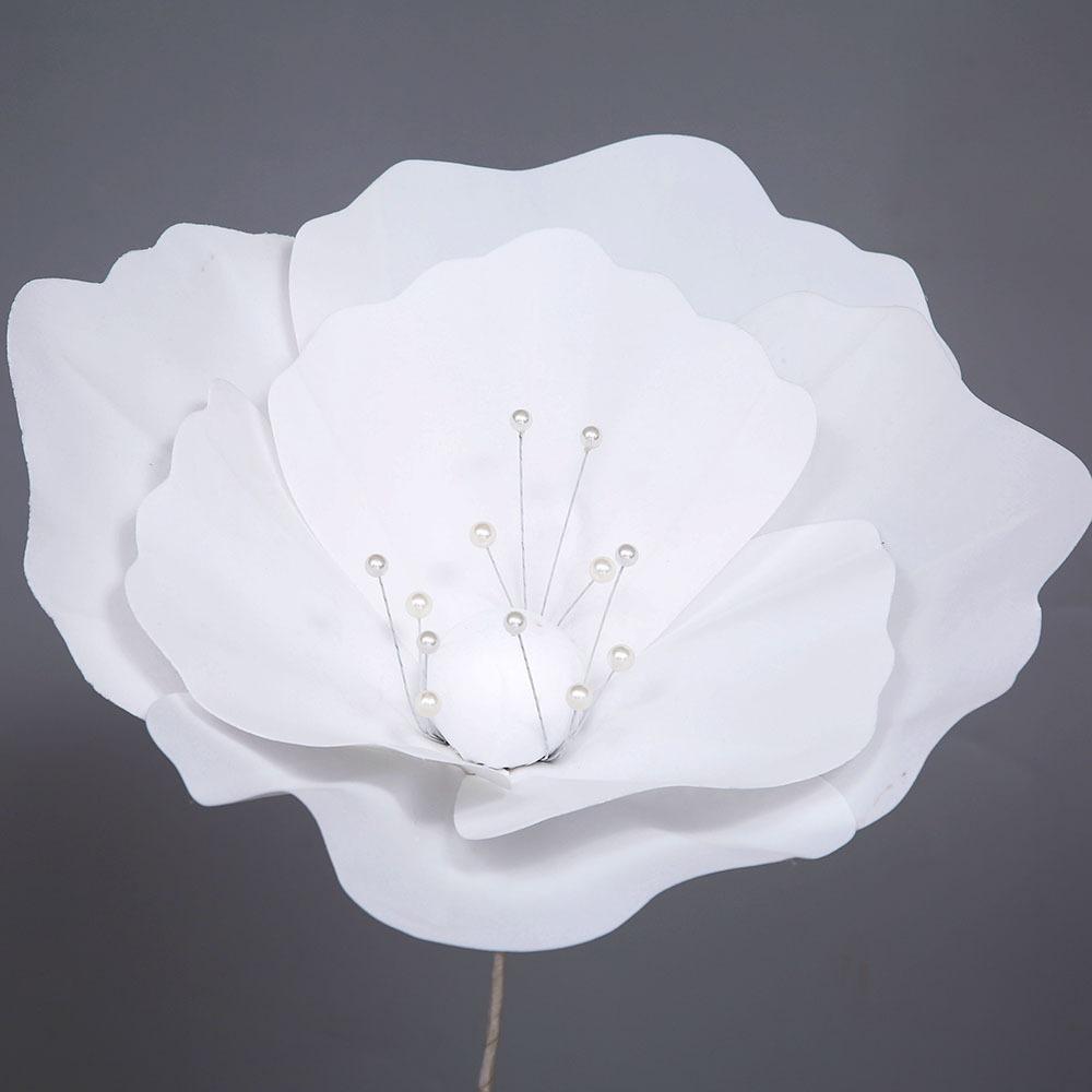 40cm Wedding Road Flower Giant Photography Props NEW Simulation Corn Poppy  Wall