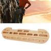 Climbing Fingerboard Wooden Hangboard Portable Climbing Pull Up Bar Grip Strengthener for Rock Climbing Training