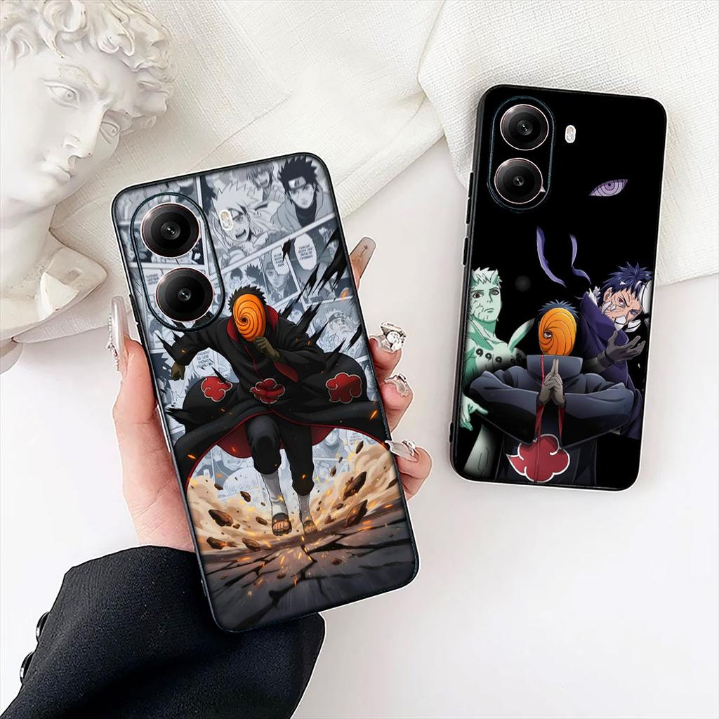 Tobi Uchiha Obito Narutos Itachi Phone Cover for Xiaomi Redmi Note 12 11 10 A3 Pro 10A 10C 12C Note12 5G Protective Case