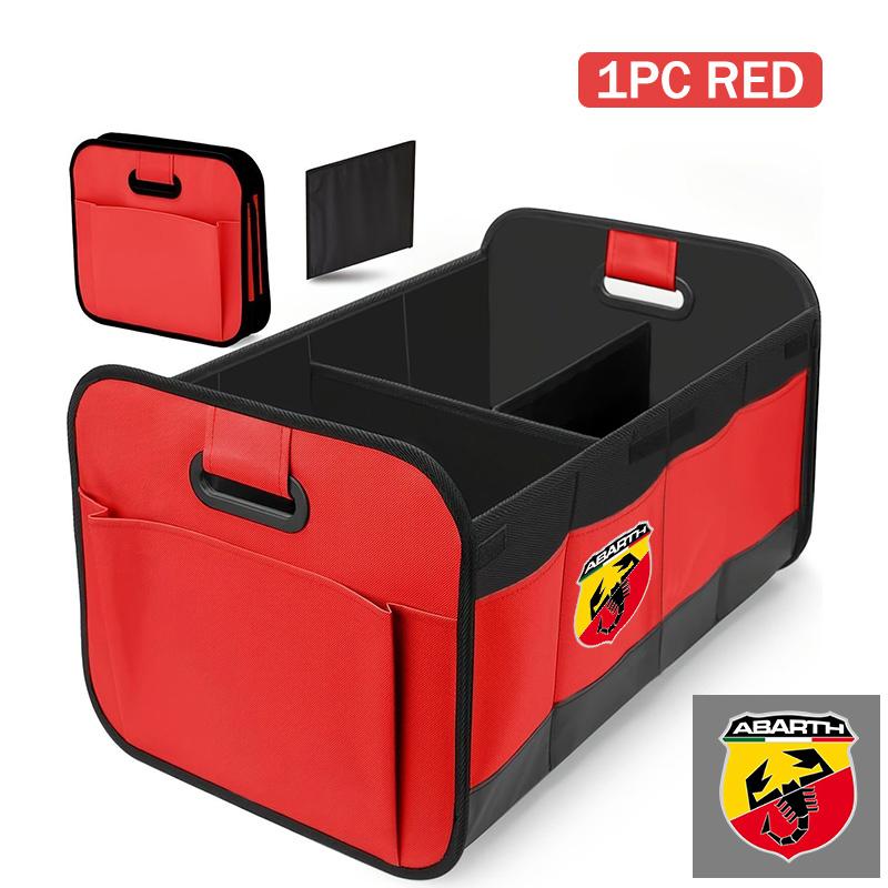 Foldable Trunk Storage Box Waterproof Oxford Cloth Large-Capacity Organizer Bag For Abarth FIAT 500 Tipo FR Panda Argo Freemont