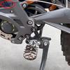 For Surron Ultra Bee UltraBee UB Wide Motorcycle Footpegs Foot Pegs Rests Electric Dirt Bike Pedals Aluminium Alloy MX Ultrabee