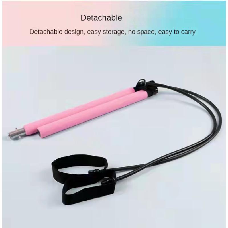 Палочки для пилатеса, многофункциональные палочки для фитнеса, оборудование для пилатеса, домашнее эластичное тренировочное устройство для йоги, веревка