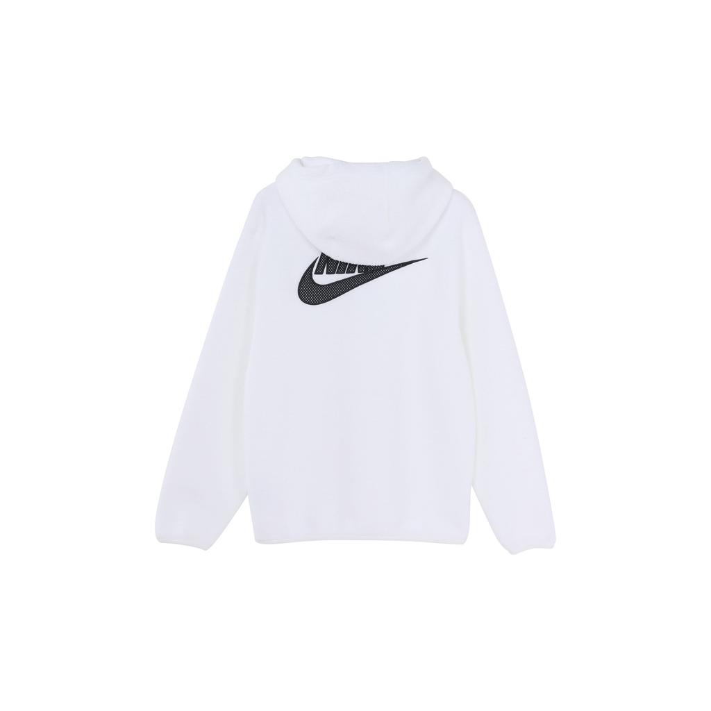 Nike Спортивная одежда Sport Essentials+ Повседневная дышащая флисовая толстовка с капюшоном для мужчин Белый DD5014-100