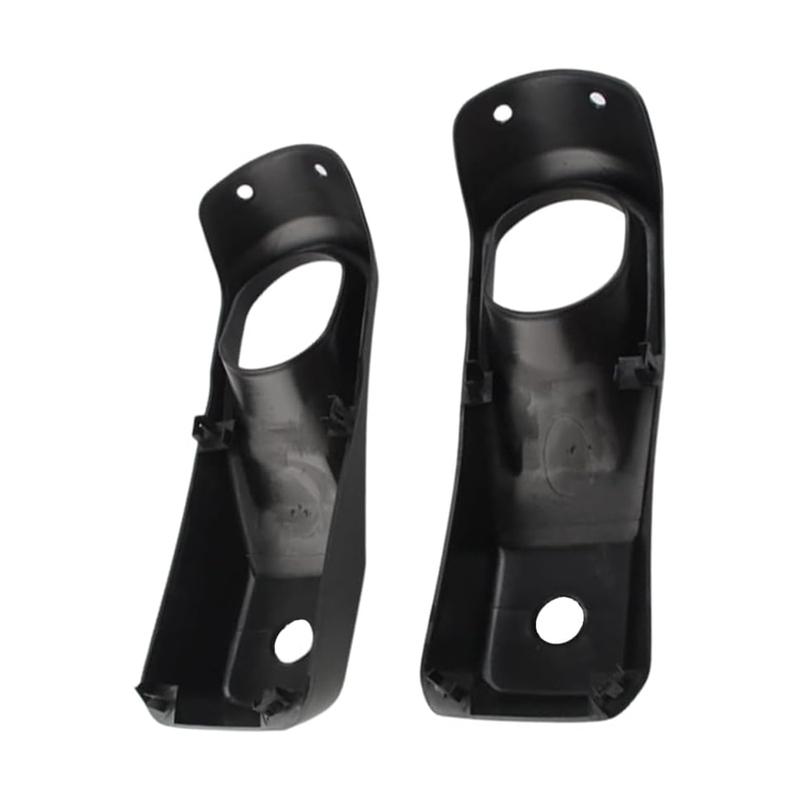 Fog Light Cover Front Bumper Fog Lamp Covers Trim Bezel For Jeep Wrangler JL 2018+ 10th Anniversary Rubicon Steel Front Bumper