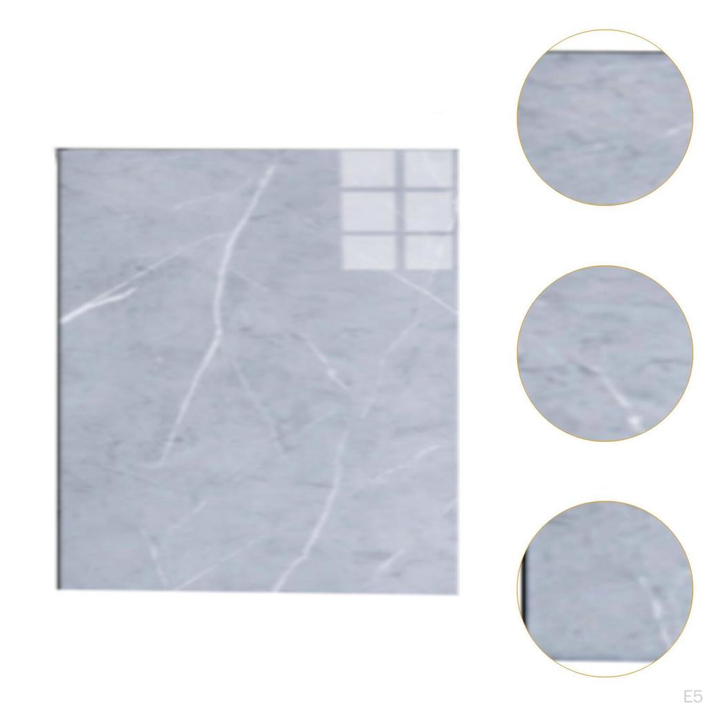 Backsplash Wall Tile Sticker Imitation Marble PVC Modern Panel Wallpaper for
