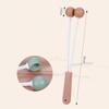 Knock Back Neck Hand-held Massage Stick Waist Legs Massaging Tool Massage Double Ball Hammer  Men