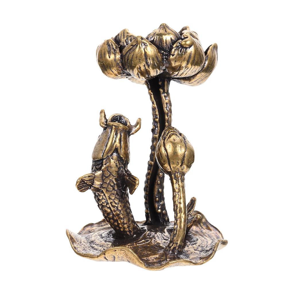 Shantou Zen Украшение Домашний Декор Подставка Для Благовоний Курильница Винтажная Домашняя Курильница Медь Чистая