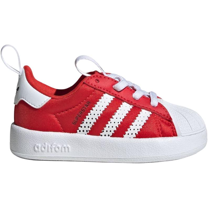 adidas Оригинальные Superstar 360 Удобные Мягкие Модные Поддерживающие Низкие Кроссовки для Ходьбы Детская Обувь Красный IH1751