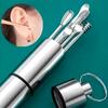 Набор для чистки ушей Earpick Удаляющий ушную серу Ear Spoon Curette Ушная чистка Spiral Earpick Easy EarWax Removal Ear Cleaner Kit Gadget
