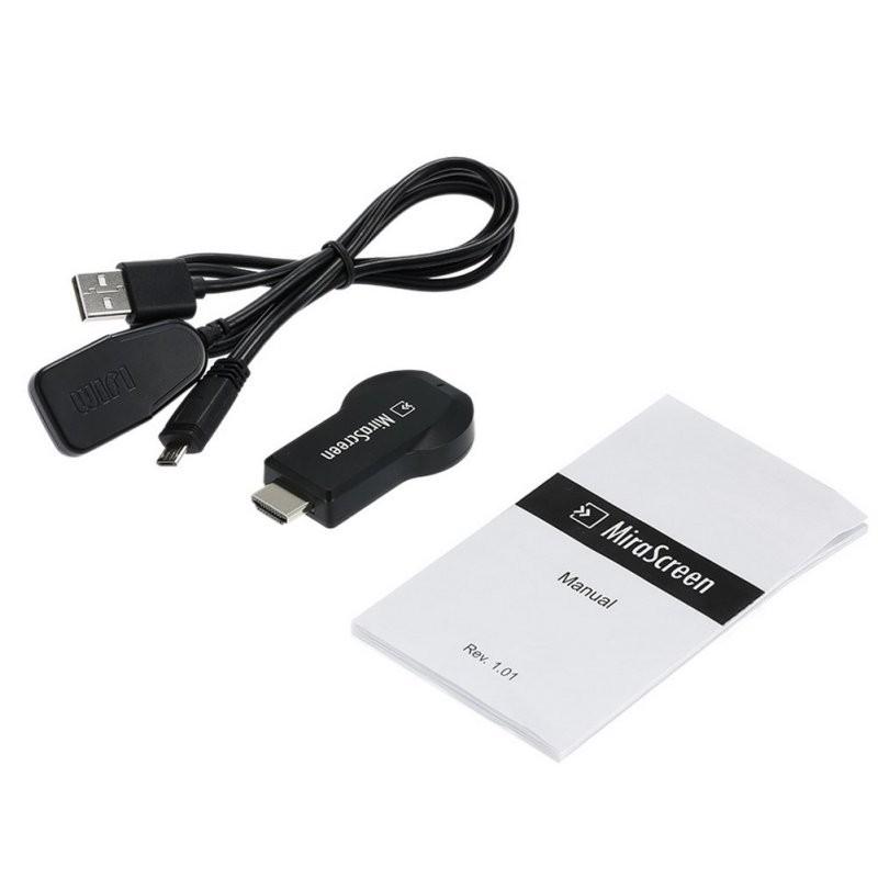 Mirascreen TV Stick 1080P HD WiFi беспроводной приемник TV Stick Dongle аудио видео дисплей для Apple Android TV Streamer Youtube
