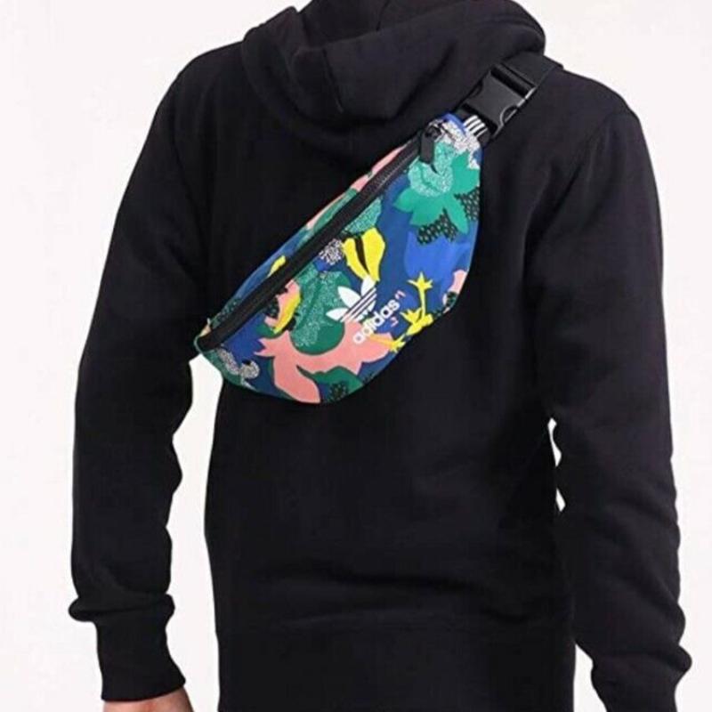 Adidas Оригинальная полиэстеровая поясная сумка Originals обычного размера женская многоцветная Adidas GD1852