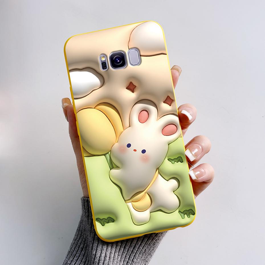 Case For Samsung S8 Plus S8+ Coque Galaxy S8 TPU Soft Silicone Funda Phone Case For Samsung Galaxy S 8 S8 Plus Cover Capa Bumper