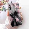For Samsung Galaxy S21 Pro Case Fashion Flower Bumper Coque For Samsung S 21 S21 Pro Shockproof Soft Case Cover