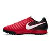 Nike TiempoX Ligera 6 Круглый носок Шнуровка TF (Резиновые шипы) Нескользящие Прочные Футбольные Бутсы Мужские кроссовки Красные Черные 897766-616