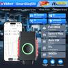 Сканер OBD2 для iPhone и Android, Двунаправленный диагностический инструмент с пожизненным обновлением, 13 сбросов, Прокачка ABS, Обучение дроссельной заслонки,