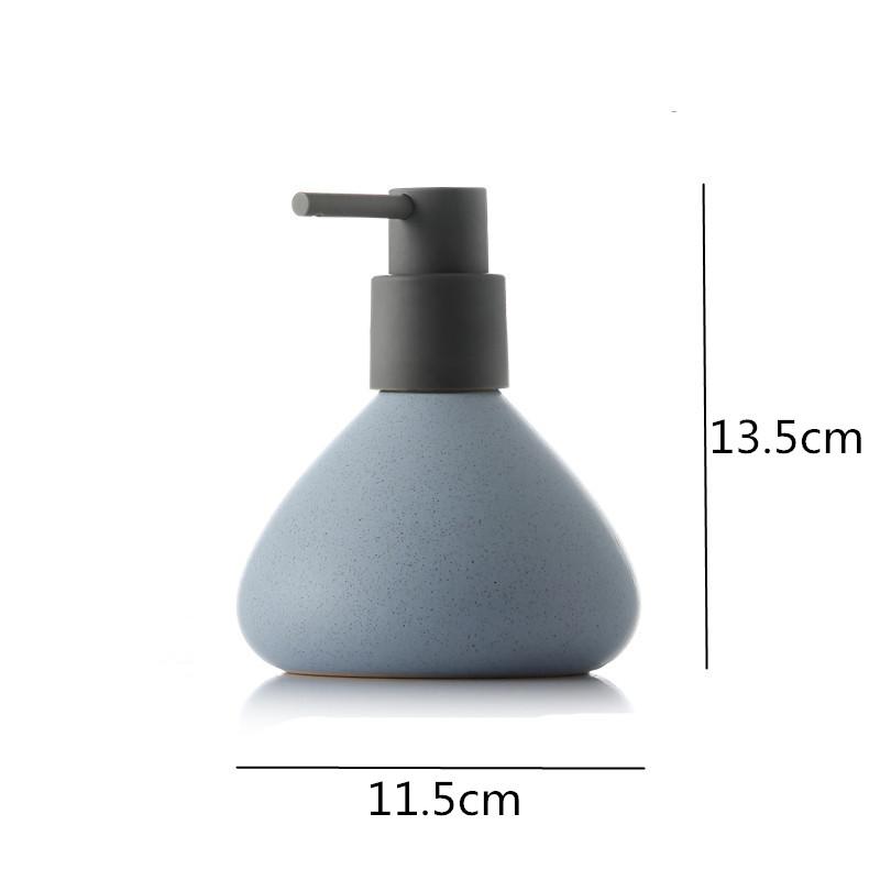 Бутылка для лосьона Nordic Ceramics 280 мл 500 мл Конический пресс Бутылка Товары для ванной комнаты Бутылка для дезинфицирующего средства для рук Контейнер для геля для душа