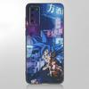 Чехол для Samsung Galaxy A12 A02S A22 A32 A52 A72 A71 A51 A41 A31 A21 A11 A50 A70 A10S A20S с изображением японского аниме Son Goku, черный, мягкий чехол