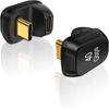 2 шт. Адаптер USB Type C - C Папа-Мама 180° U-образной формы 40 Гбит/с Передача данных