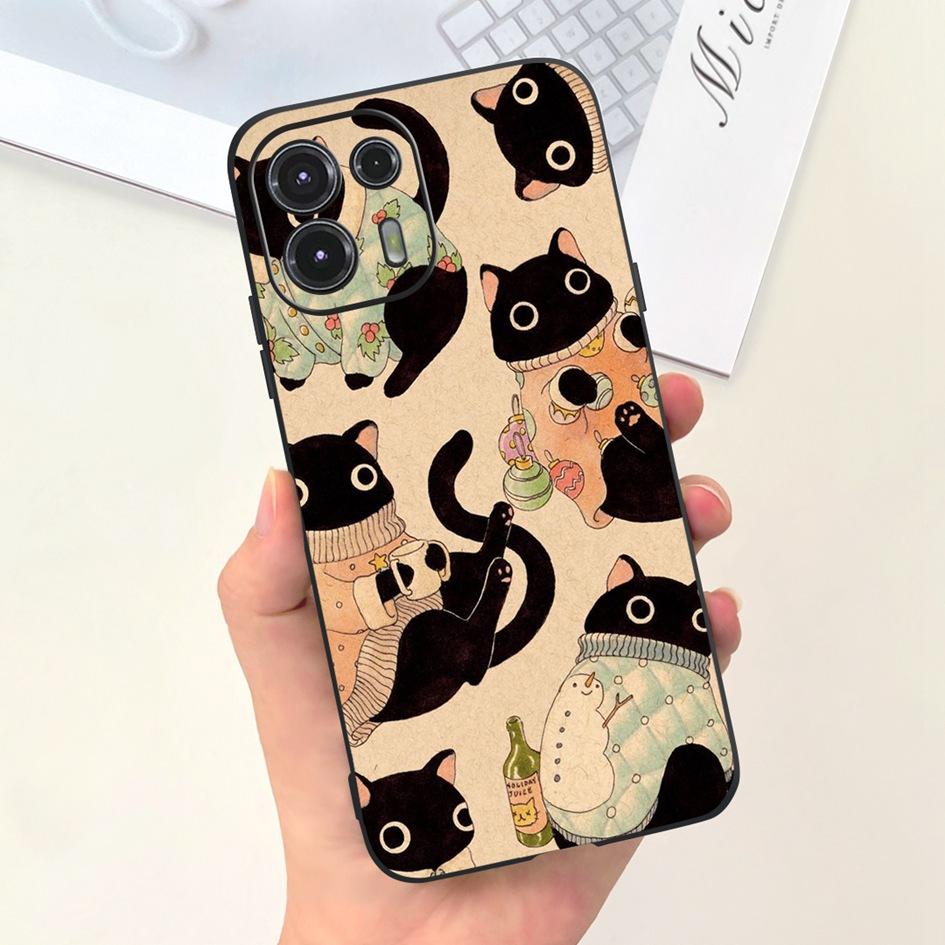 Чехол для Moto Edge 20 Lite XT2139-1 Funda Модный Расписной Черный Мягкий Силиконовый Защитный Чехол Для Motorola Edge 20 Fusion Coque