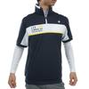 Coq Sportif Cut and Sewn Inner Layering Midler Stretch Sweat Absorbent UPF50 Golf QGMWJL50W NV00 M [Le Golf] Men's (Navy)