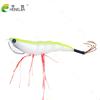 Wooden shrimp lure12CM10Colorful simulated shrimp lure, suitable for both freshwater and saltwater, for bass and catfish, boxed