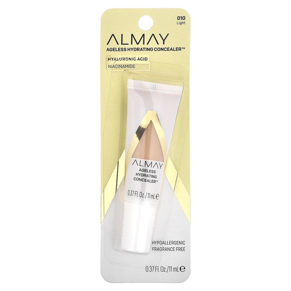 Almay Ageless Hydrating Concealer, 010 Light, 11ml (0.37fl Oz)