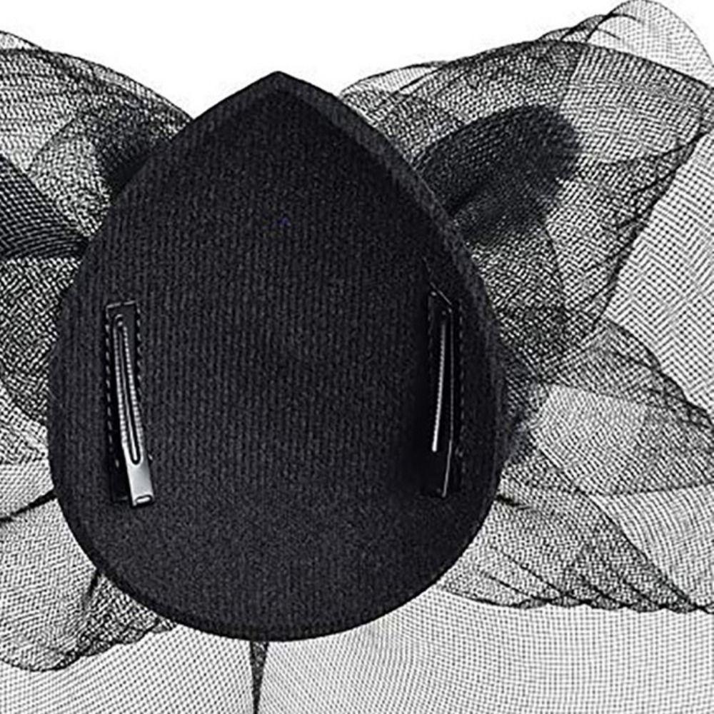 Женский головной убор ручной работы, мини-шляпка с перьями, очаровательная заколка для волос, свадебная вечеринка