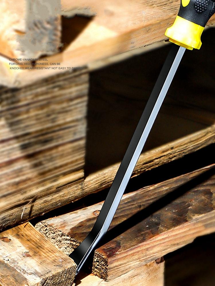 Многофункциональный длинный лом 8 12 18 24 дюйма Мотоциклетная шина Монтажка Ударная головка Гвоздодер Сверхпрочный Авторемонт Ручные инструменты CV-R