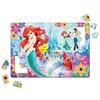 Tenyo In Disney Princess Piece Set Puzzle with Antibacterial Coating and Storage Ages 4 and Up (Tenyo) [Made Japan] 60-80 Children's Puzzle, Step-Up