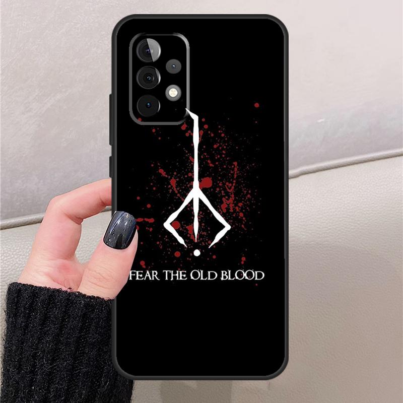 Чехол Bloodborne Runes для Samsung Galaxy A55 A35 A15 A32 A12 A22 A52 A06 A54 A34 A14 A56 A36 A26 A16 A13 A53
