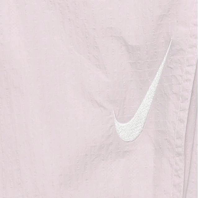 Nike Однотонные трикотажные спортивные брюки со шнуровкой и вышитым логотипом, женские плавки, розовые DR6204-695