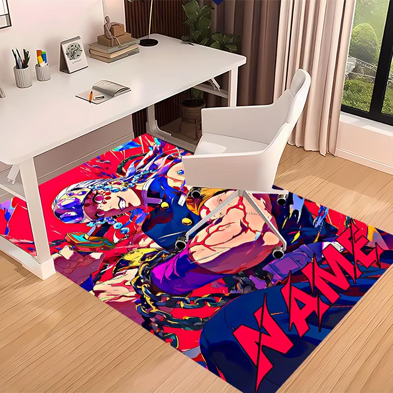 Custom personalization Demon Slayer characters Print Area Rug - Soft, Washable Non-Slip Indoor Mat,Living Room,Home&Office Decorative Rug