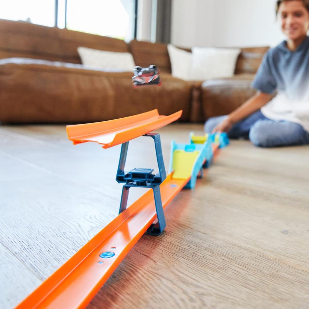 Hot Wheels Track Builder Long Jump Pack [включает 1 мини-машинку] GLC89